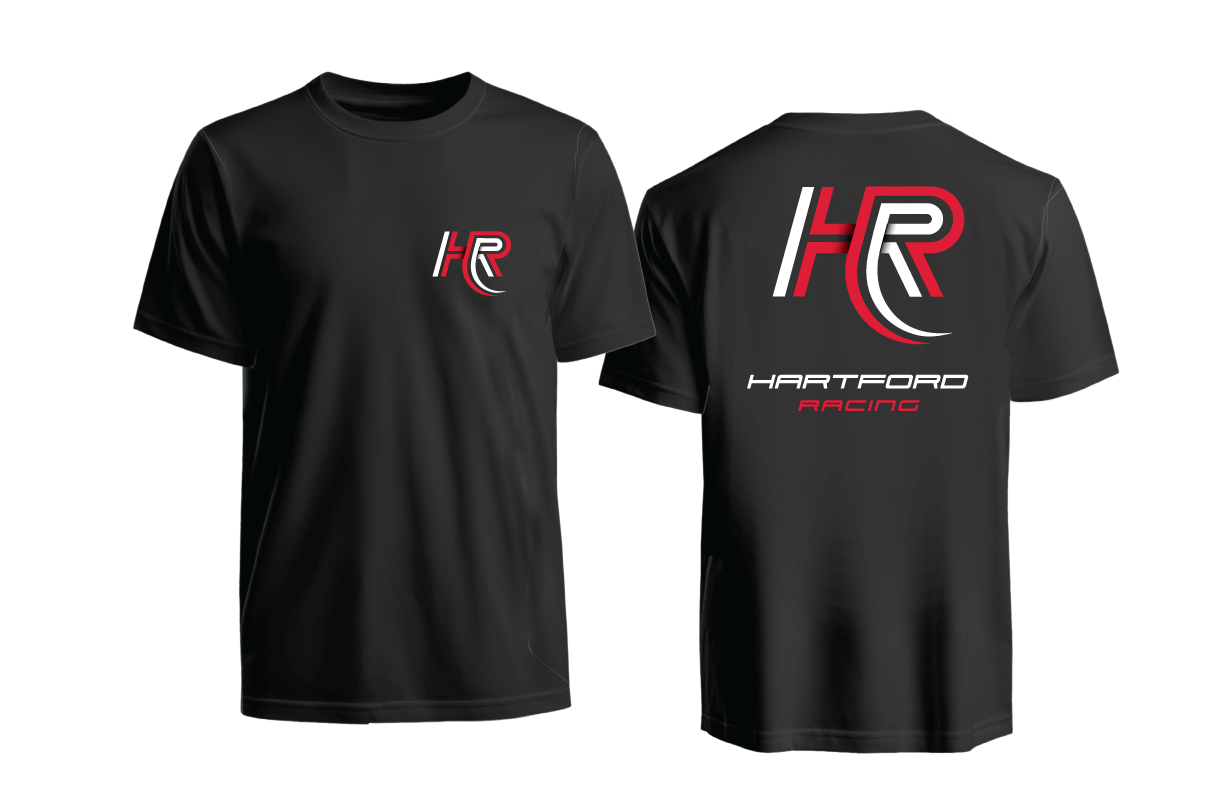 PREORDER Hartford Racing Logo Black Tee