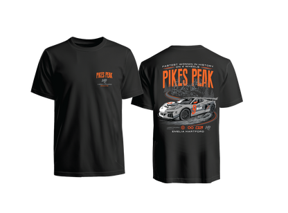PIKES PEAK | BLACK TEE