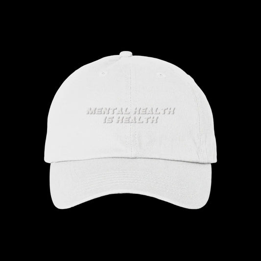 Dad Hat - White Mental Health is Health